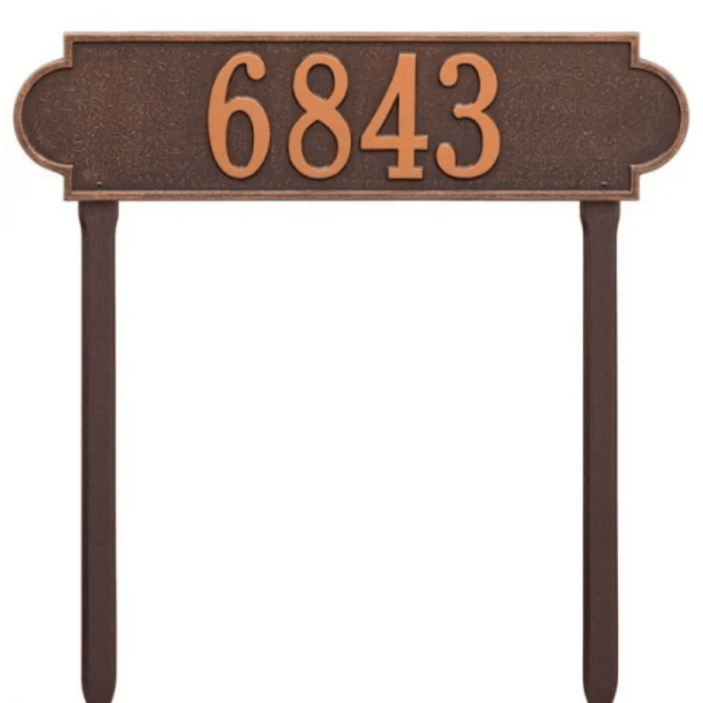 3314 Address Sign Address Signs & Mailboxes – The Well Appointed House