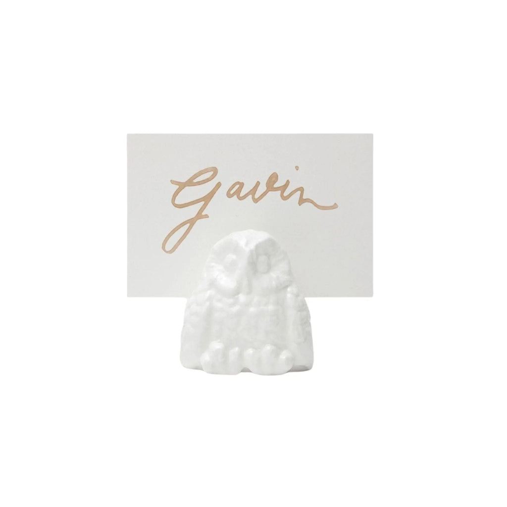Petite Owl Place Card Holders - Placecard Holders - The Well Appointed House