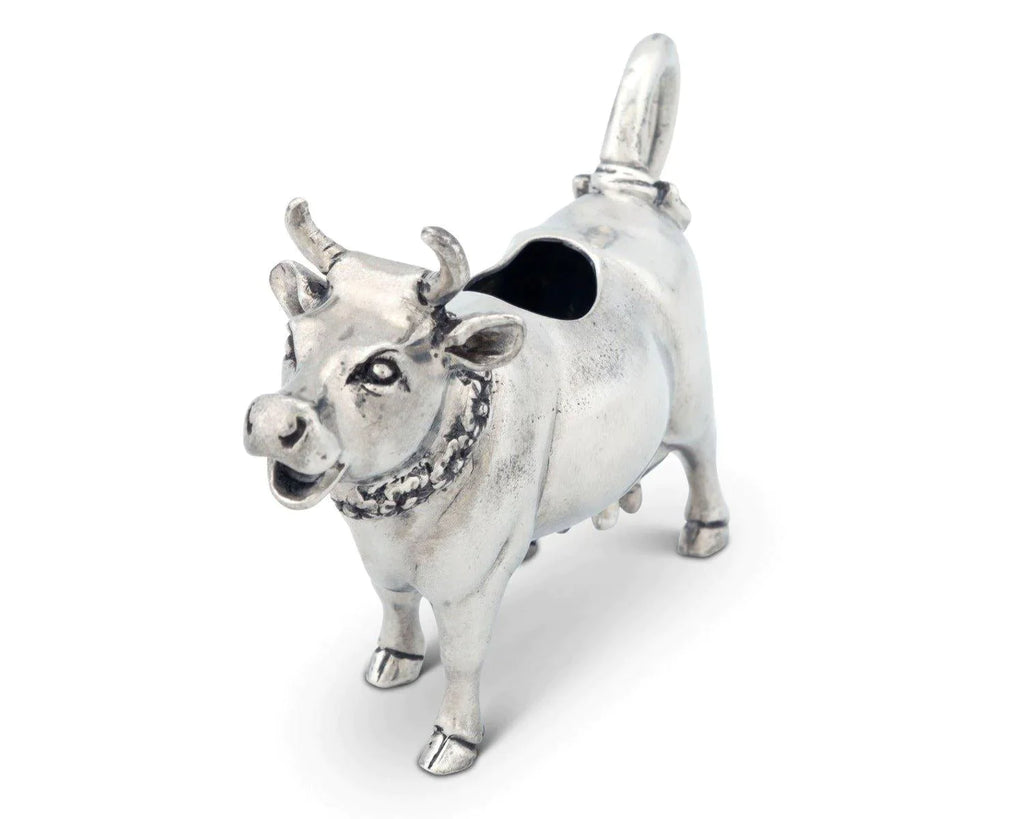 Pewter Mabel Cow Creamer Serveware - Serveware - The Well Appointed House