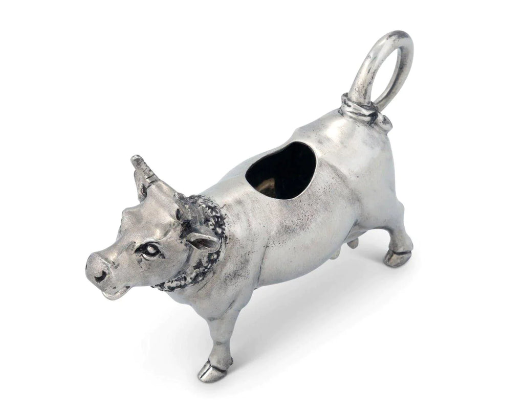 Pewter Mabel Cow Creamer Serveware - Serveware - The Well Appointed House