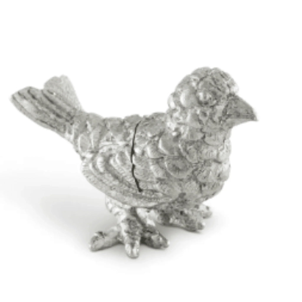 Pewter Song Bird Place Card Holder - Placecard Holders - The Well Appointed House