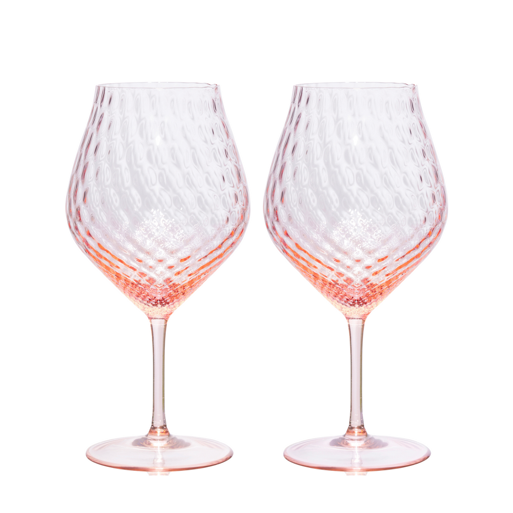 Set of Two Phoebe Rose Universal Wine Glasses - The Well Appointed House