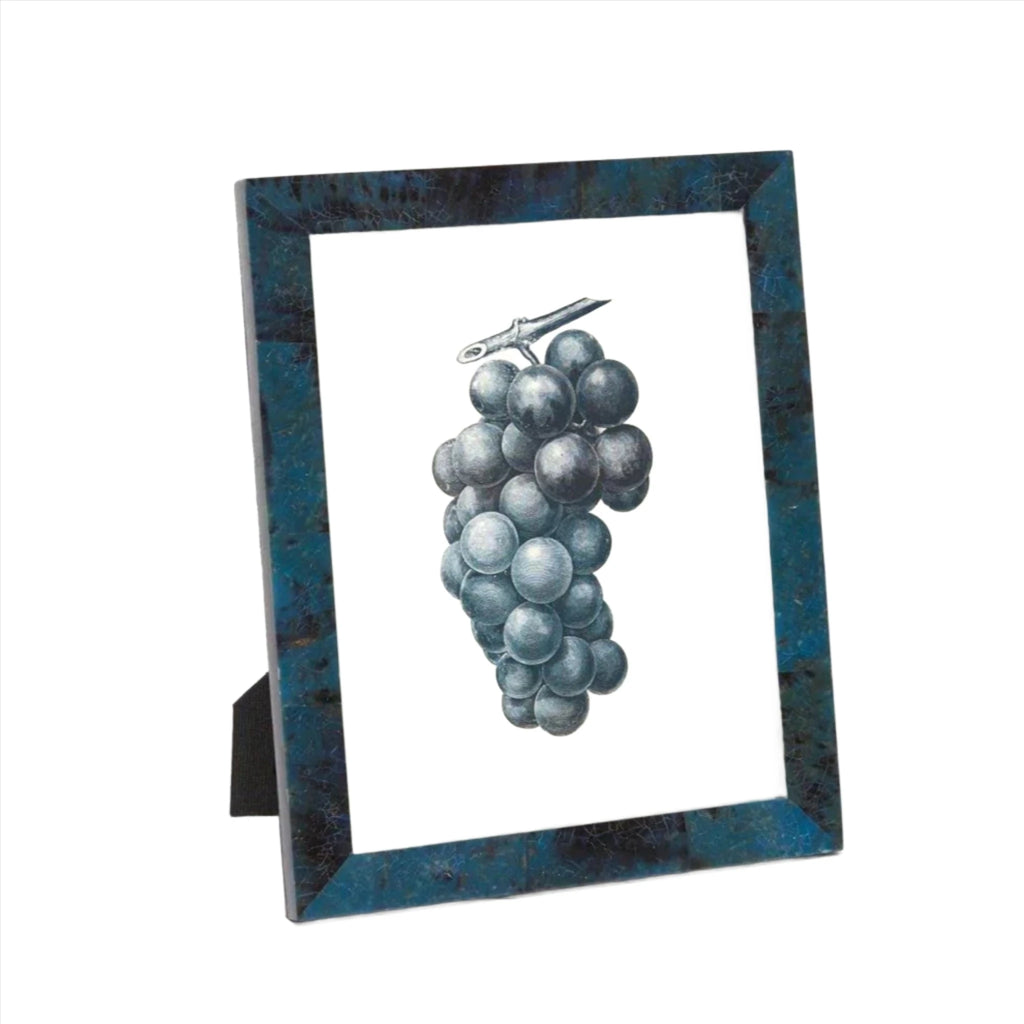 Pigeon & Poodle Dark Blue Pen Shell Colmar Picture Frame in Three Different Sizes - Picture Frames - The Well Appointed House