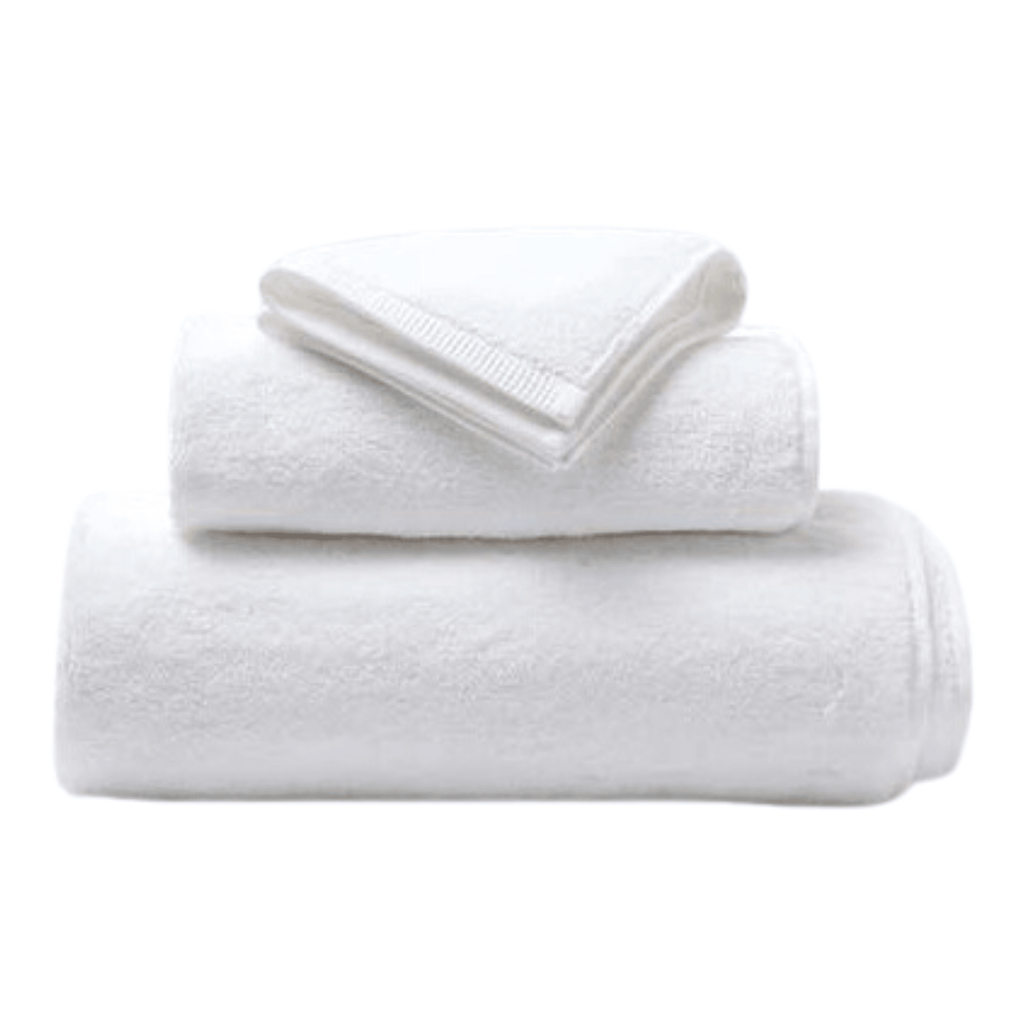 Pigeon & Poodle Geneva Cotton Luxury Towel Set in White - Bath Towels - The Well Appointed House