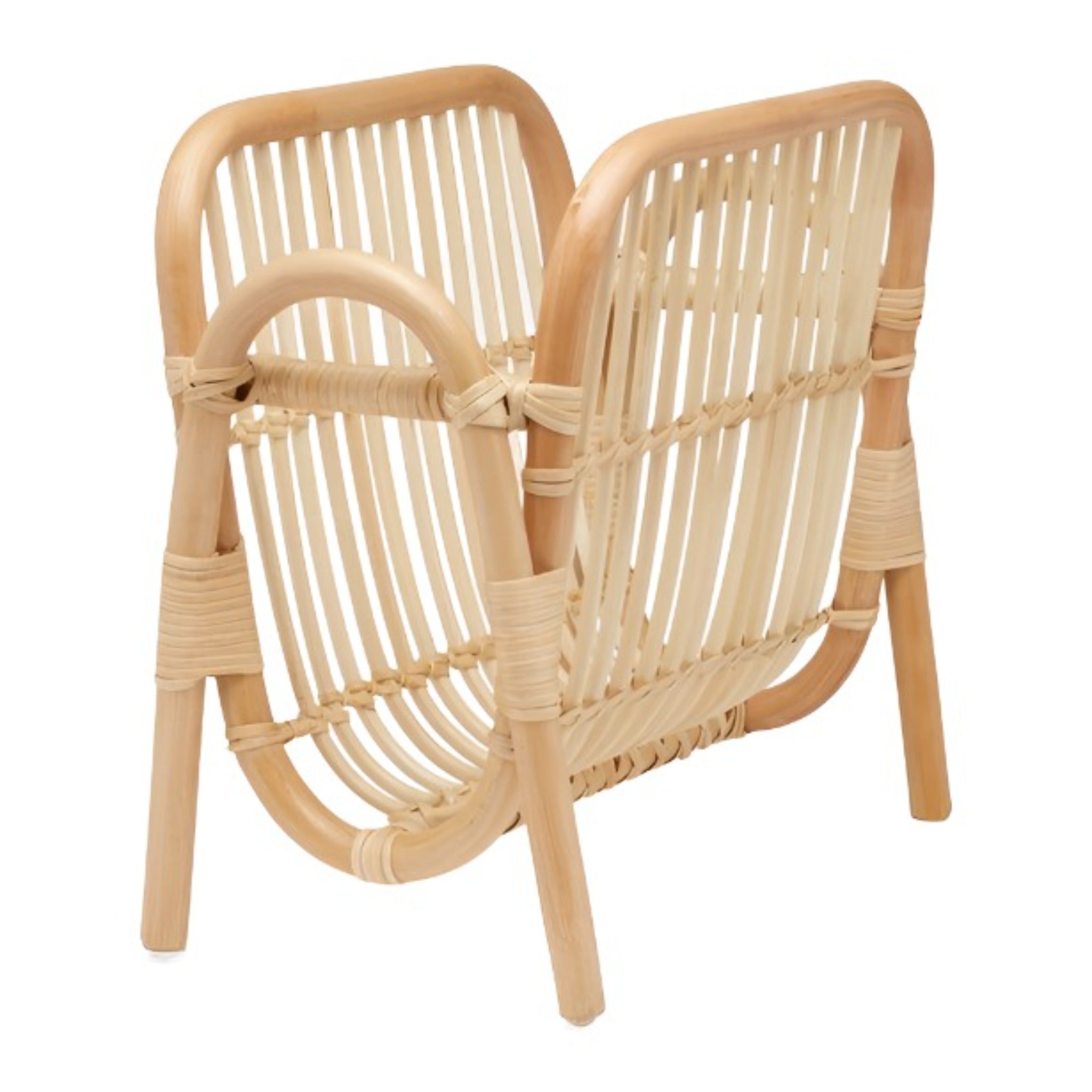 Makassar Light Natural Rattan Magazine Rack – The Well Appointed House