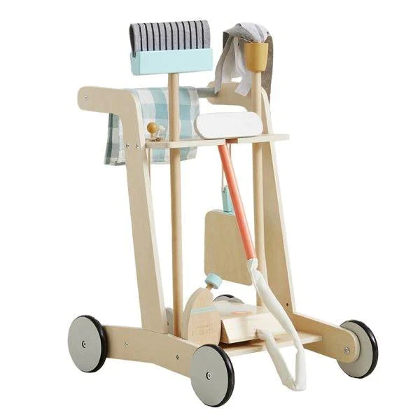 Pine Smart Cleaning Cart for Kids - Little Loves Pretend Play - The Well Appointed House