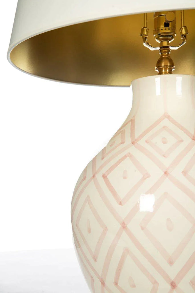 Pink Diamond Petite Table Lamp - Table Lamps - The Well Appointed House