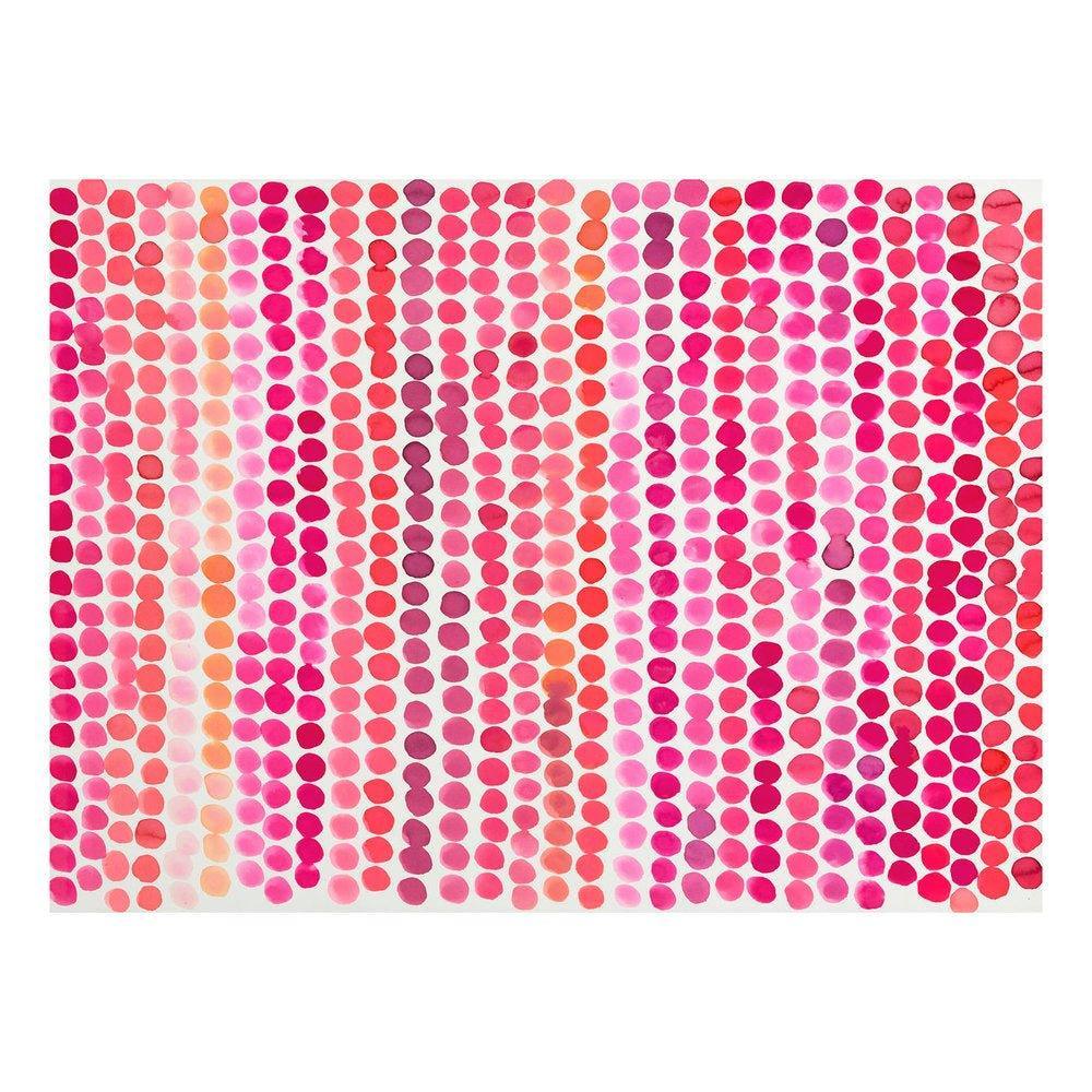 Pink Dots Framed Wall Art - Paintings - The Well Appointed House