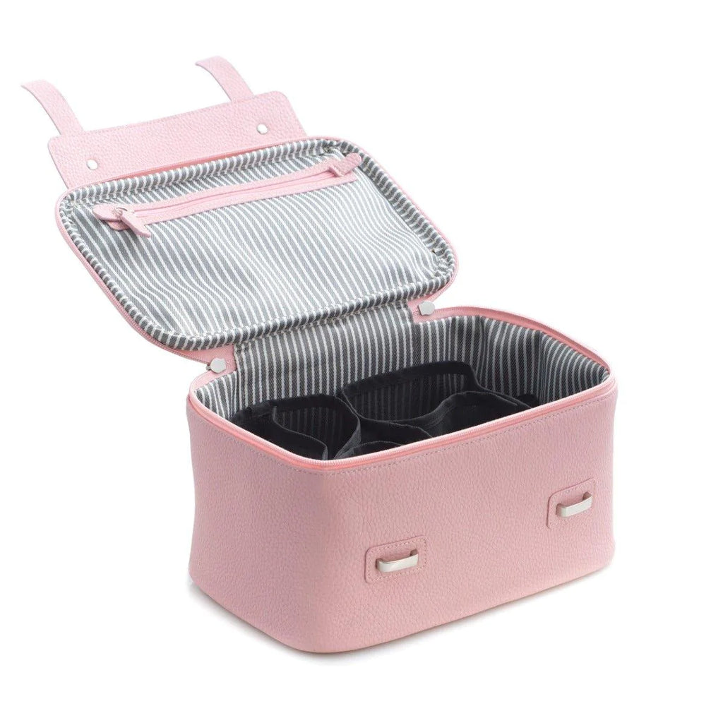 Pink Leatherette Travel Case - Gifts for Her - The Well Appointed House