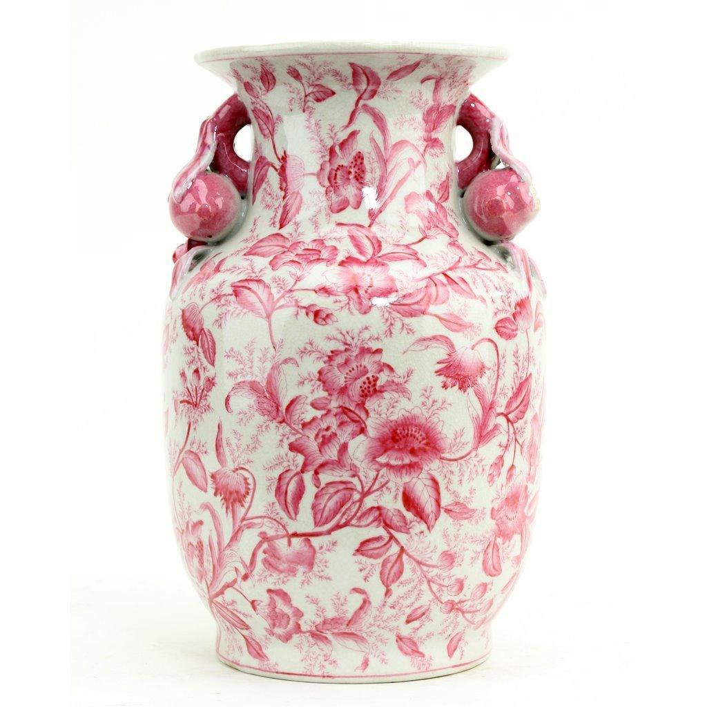 Pink Primrose Porcelain Decorative Vase