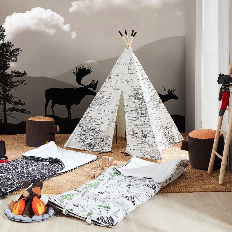 Plush Campfire with Smores Toy for Kids - Little Loves Pretend Play - The Well Appointed House