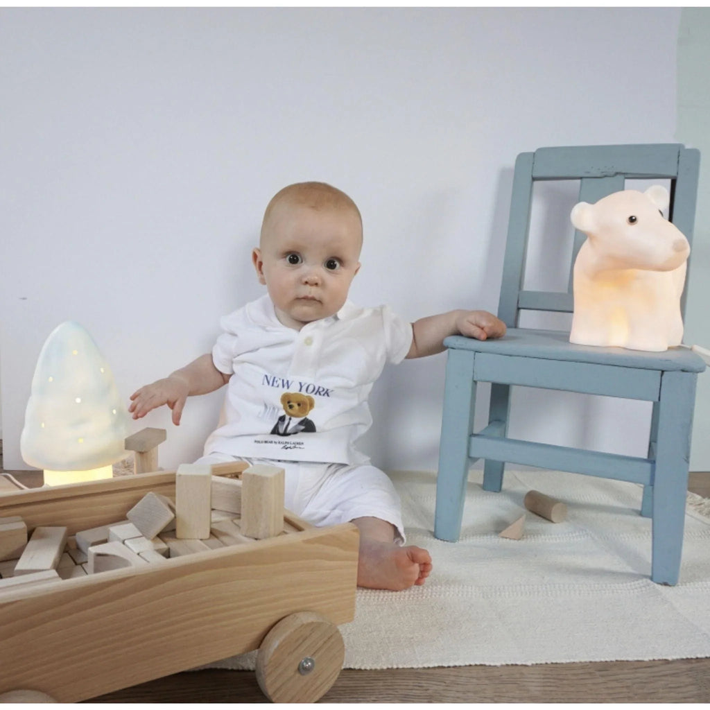Polar Bear Lamp - Little Loves Lighting - The Well Appointed House