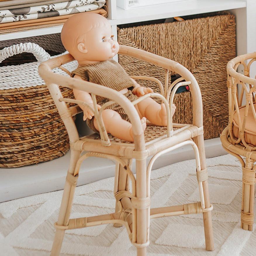 Poppie High Chair - Little Loves Dolls & Doll Accessories - The Well Appointed House
