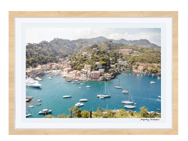 Portofino Vista Print by Gray Malin - Photography - The Well Appointed House