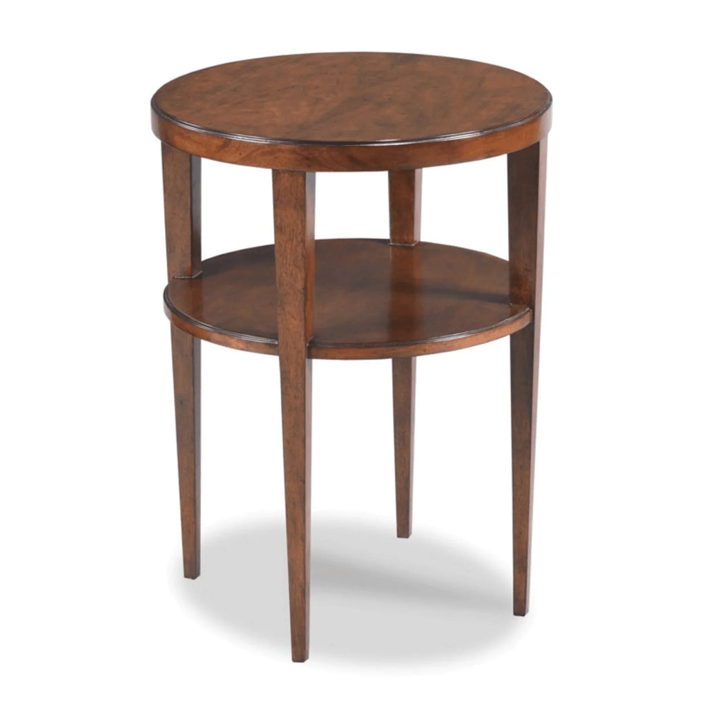 Provence Drink Table In Bordeaux Finish - Side & Accent Tables - The Well Appointed House