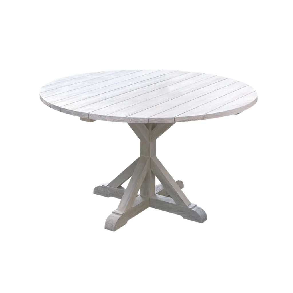Provence Round Outdoor Dining Table - Outdoor Dining Tables & Chairs - The Well Appointed House