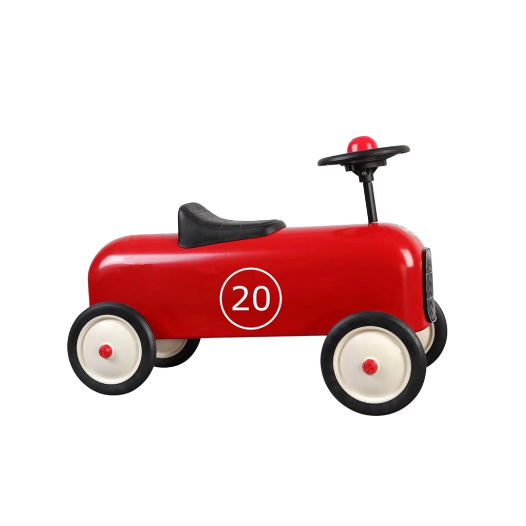 Red Classic Racer Ride On Car - Little Loves Pedal Cars Bikes & Tricycles - The Well Appointed House