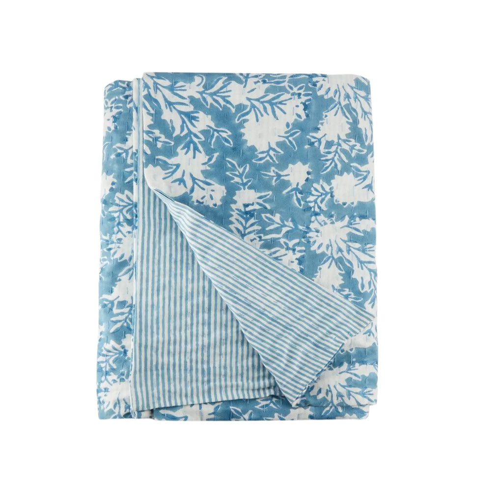 Reversible Capri Throw Blanket - Throw Blankets - The Well Appointed House