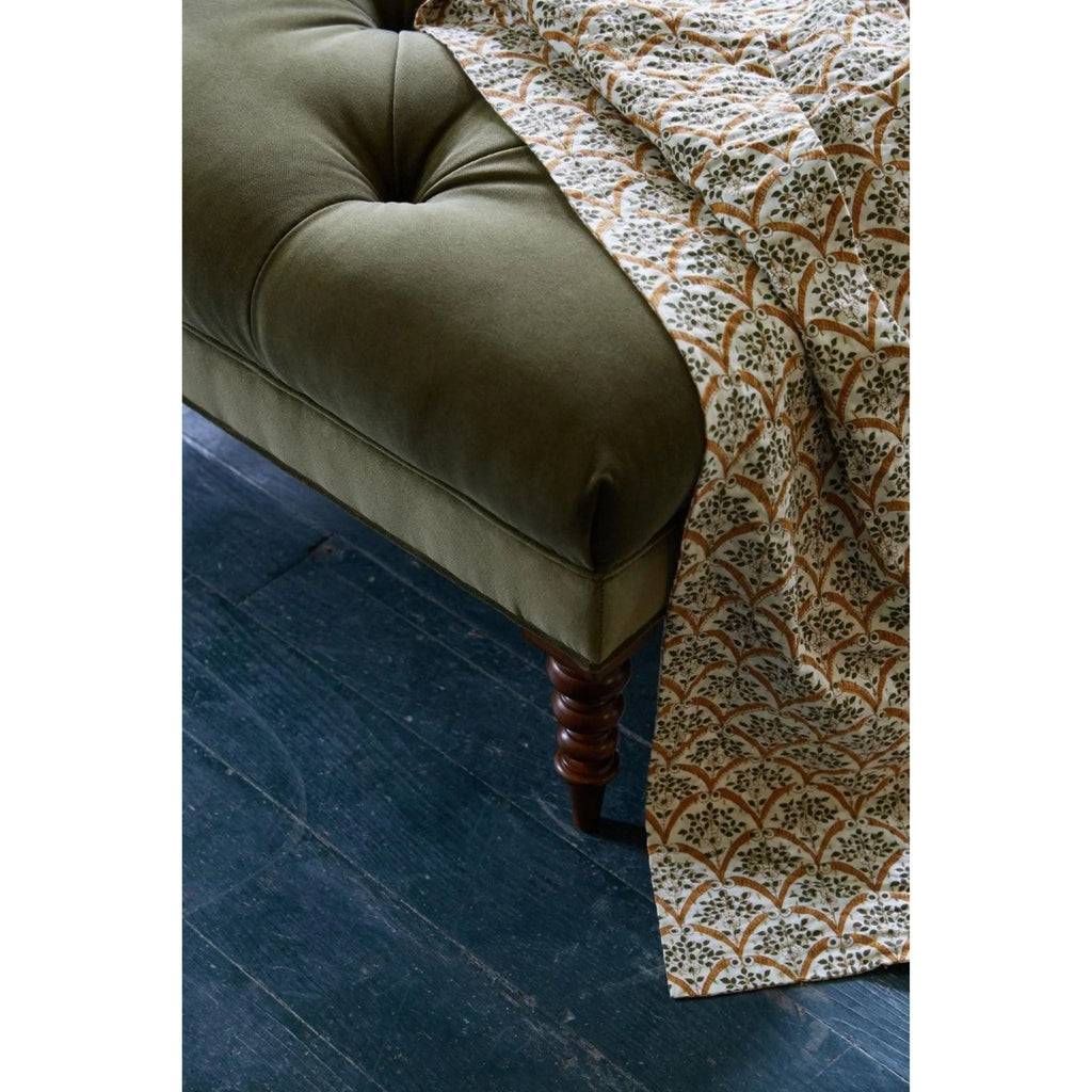 Reversible Flora Throw Blanket - Throw Blankets - The Well Appointed House