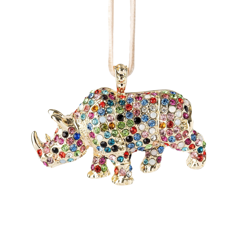 Rhino Hanging Ornament - The Well Appointed House