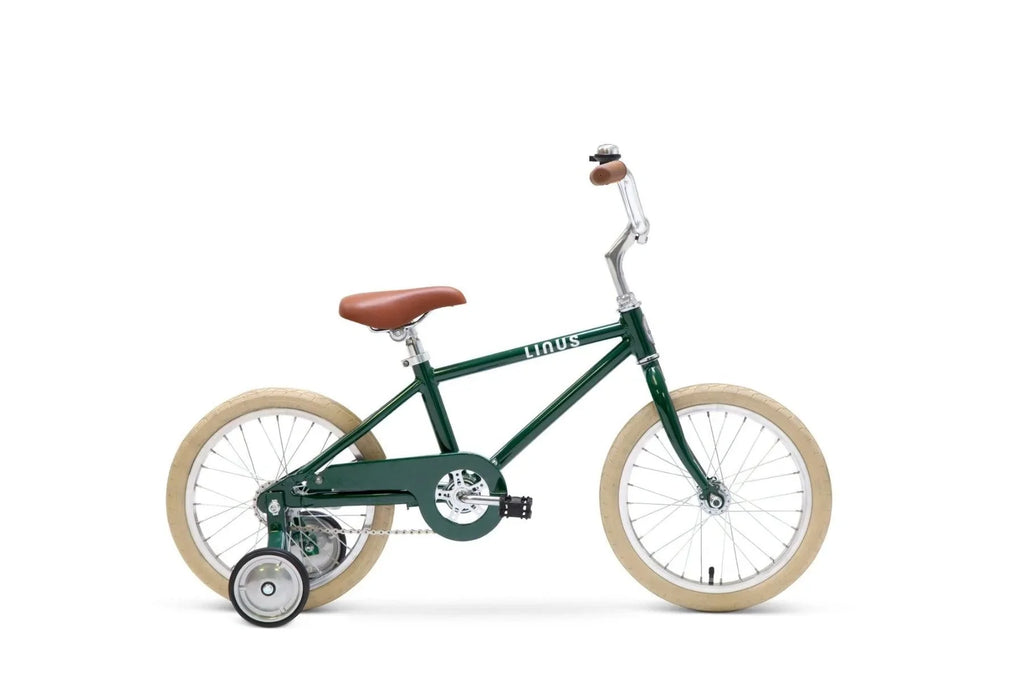 Roadster Single Speed Bike with Training Wheels - Little Loves Pedal Cars Bikes & Tricycles - The Well Appointed House