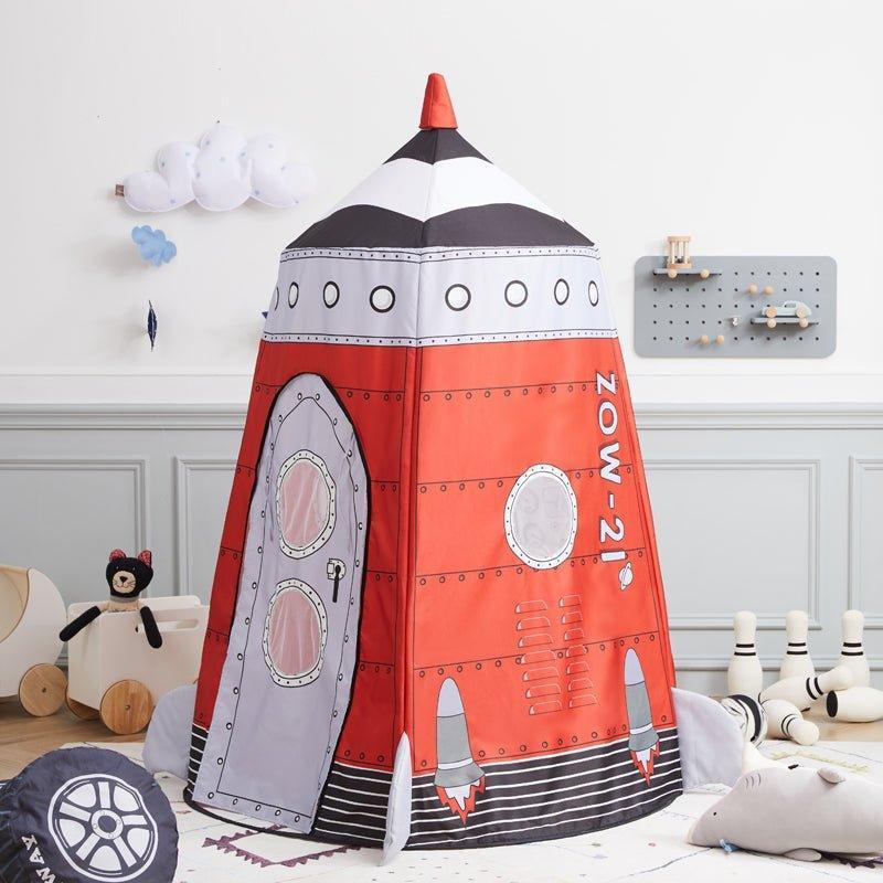 Rocket Pop Up Playhouse Toy for Kids - Little Loves Playhouses Tents & Treehouses - The Well Appointed House