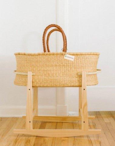 Rocking Moses Basket Stand Only - Little Loves Cribs,Changing Tables & Gliders - The Well Appointed House