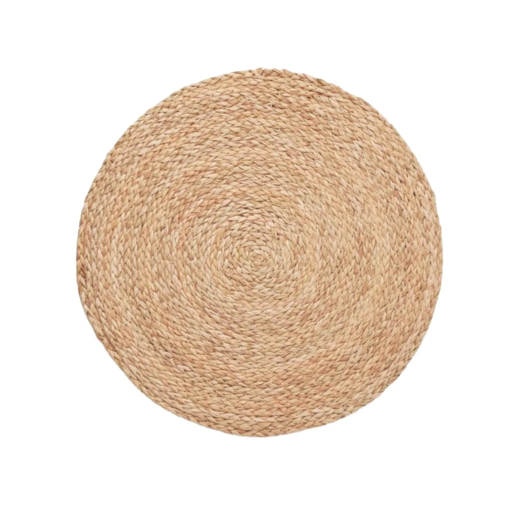 Round Raffia Placemats - Placemats & Napkin Rings - The Well Appointed House
