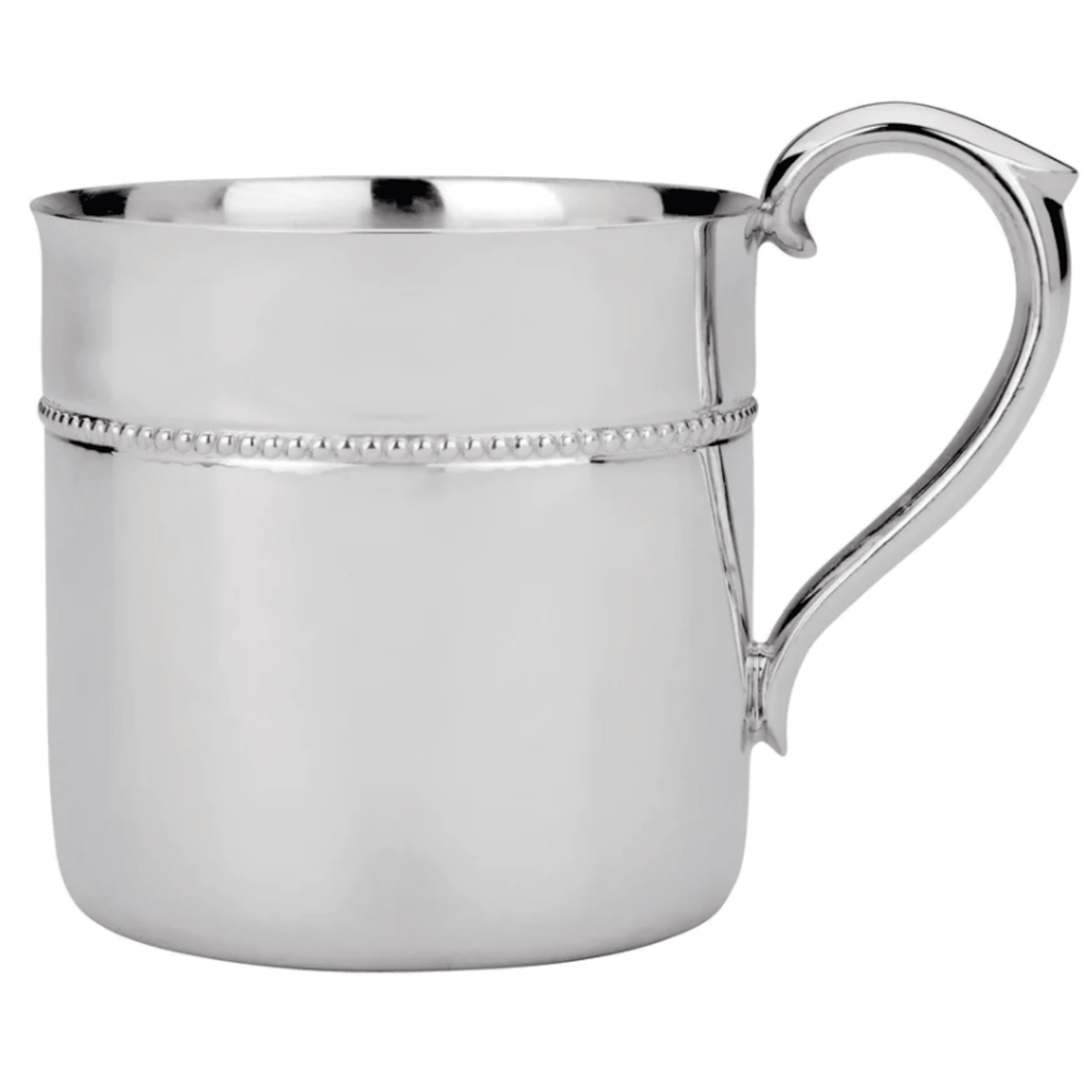 Royal Bead Silver Plated Baby Cup - Baby Gifts - The Well Appointed House