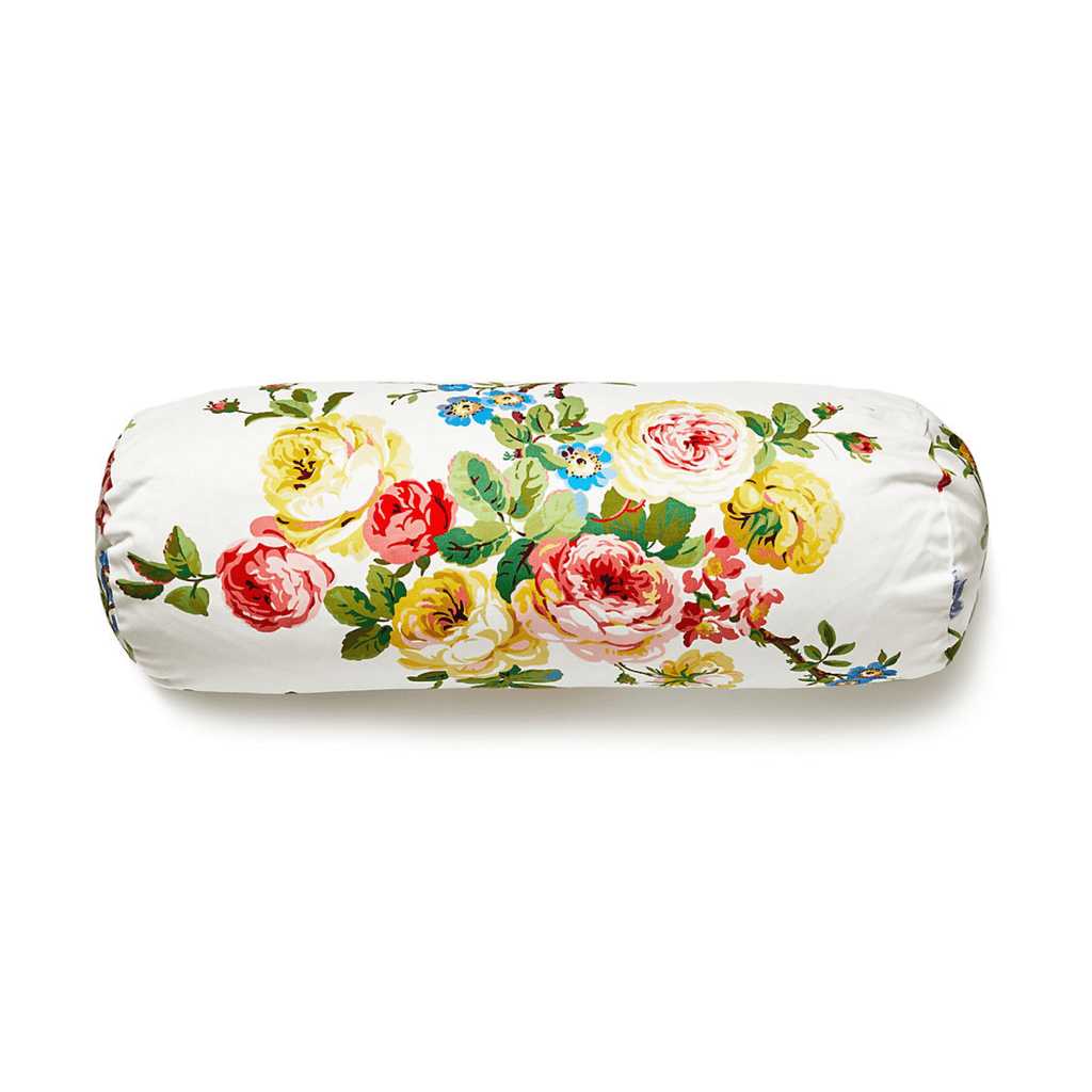 Scalamandre Botanical Garden Bolster - Pillows - The Well Appointed House