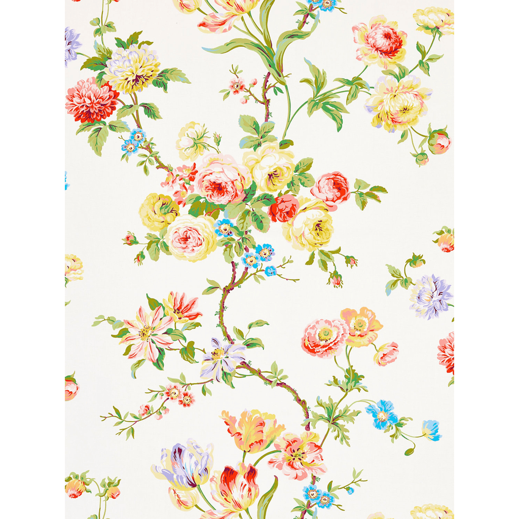 Scalamandre Botanical Garden Fabric - Fabric by the Yard - The Well Appointed House