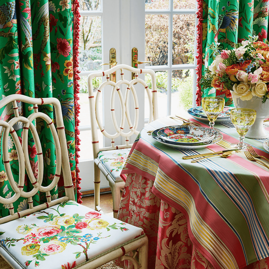 Scalamandre Botanical Garden Fabric – The Well Appointed House