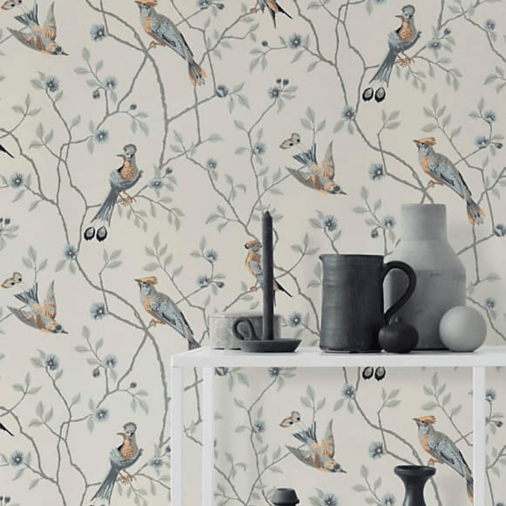 Scalamandre Eugen Sandstone Wallpaper - Wallpaper - The Well Appointed House