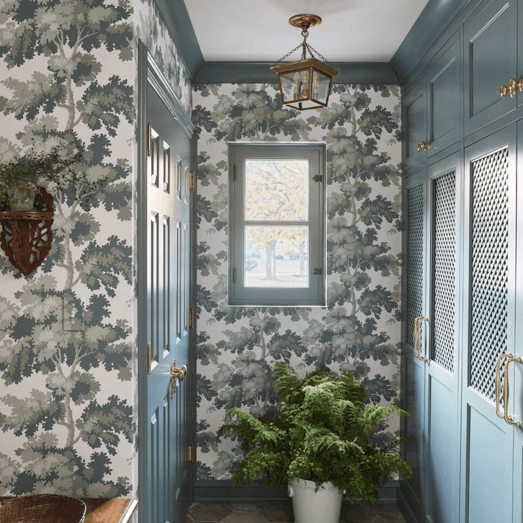 Scalamandre Green Raphael Print Wallcovering – The Well Appointed House