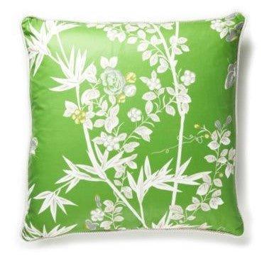Scalamandre Jade Jardin De Chine Pillow - Pillows - The Well Appointed House