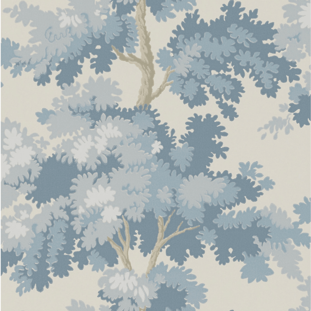 Scalamandre Light Blue Raphael Print Wallcovering – The Well Appointed ...