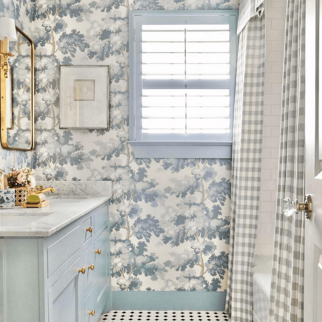 Scalamandre Light Blue Raphael Print Wallcovering – The Well Appointed ...