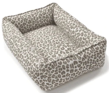 Scalamandre Limetsone Backyard Bengal Print Small Dog Bed - Pet Accessories - The Well Appointed House