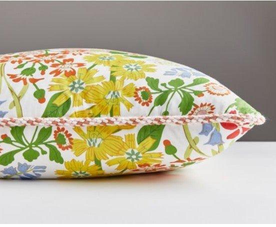Scalamandre Springtime Nymph Floral Cotton Pillow - Pillows - The Well Appointed House