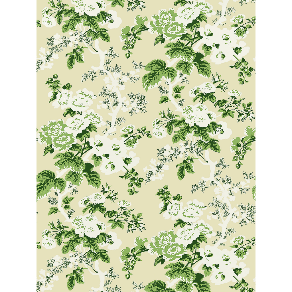 Scalamandre Verdure Ascot Floral Print Wallcovering - Wallpaper - The Well Appointed House