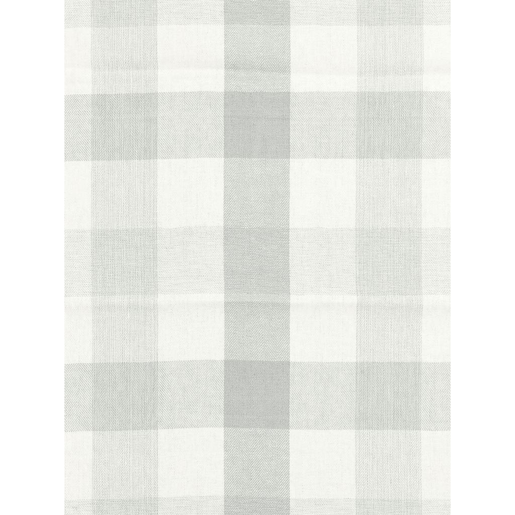 Scalamandre Westport Linen Plaid Fabric in Mineral Gray - Fabric by the Yard - The Well Appointed House