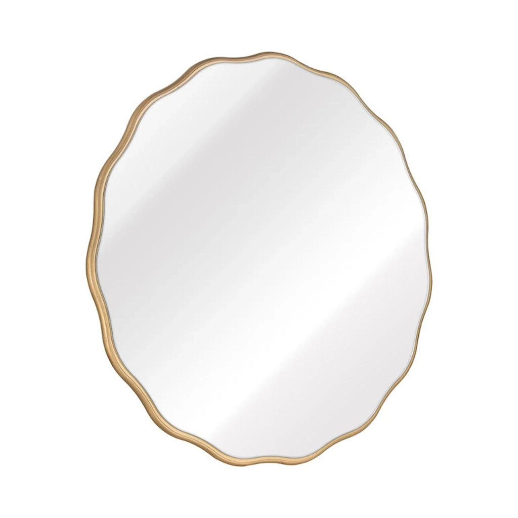 Scalloped Edge Wall Mirror - Wall Mirrors - The Well Appointed House