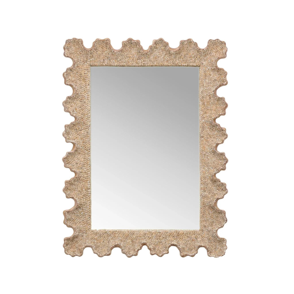 Scalloped Shell Mirror - Wall Mirrors - The Well Appointed House