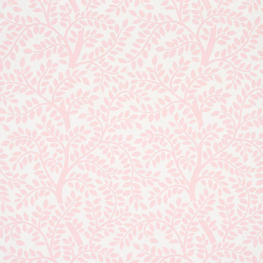 Schumacher Temple Garden II Wallpaper in Blush - Wallpaper - The Well Appointed House