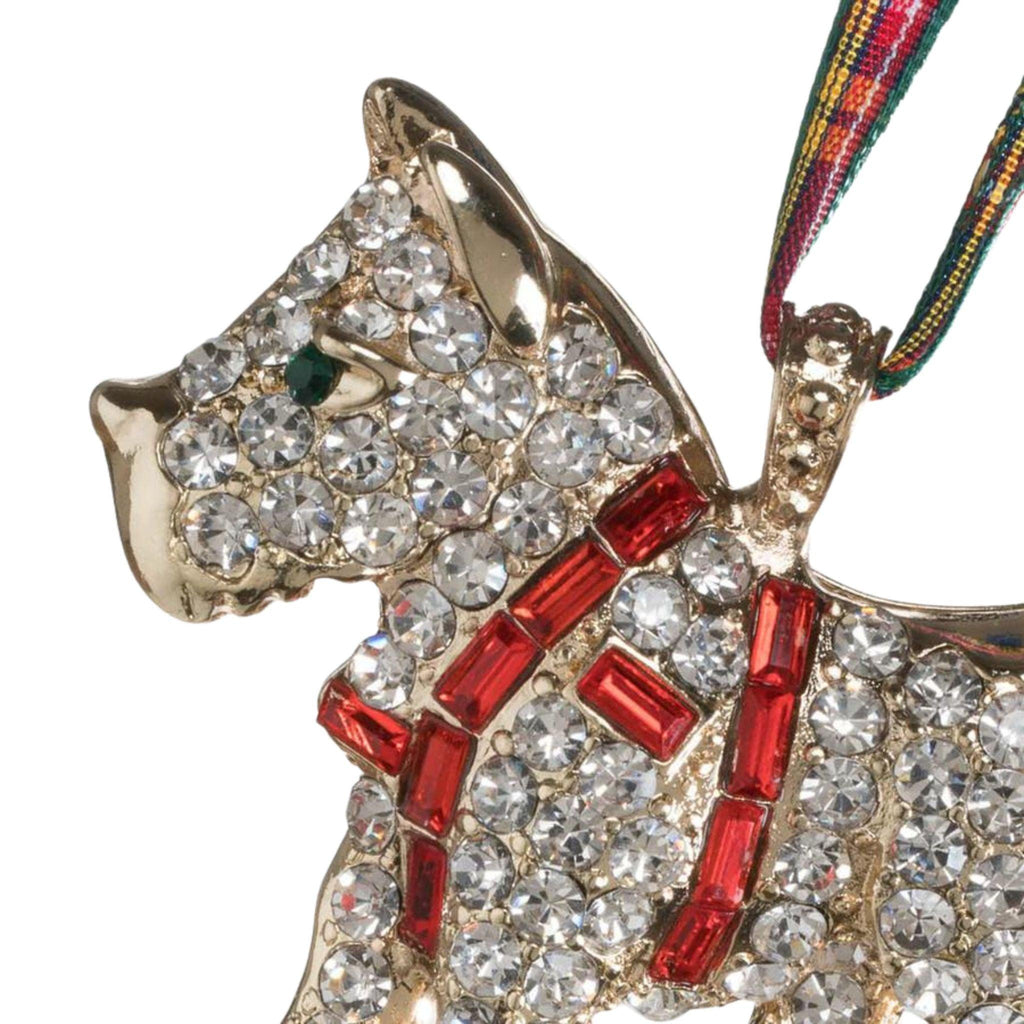 Scottie Dog Hanging Ornament - Christmas Ornaments - The Well Appointed House
