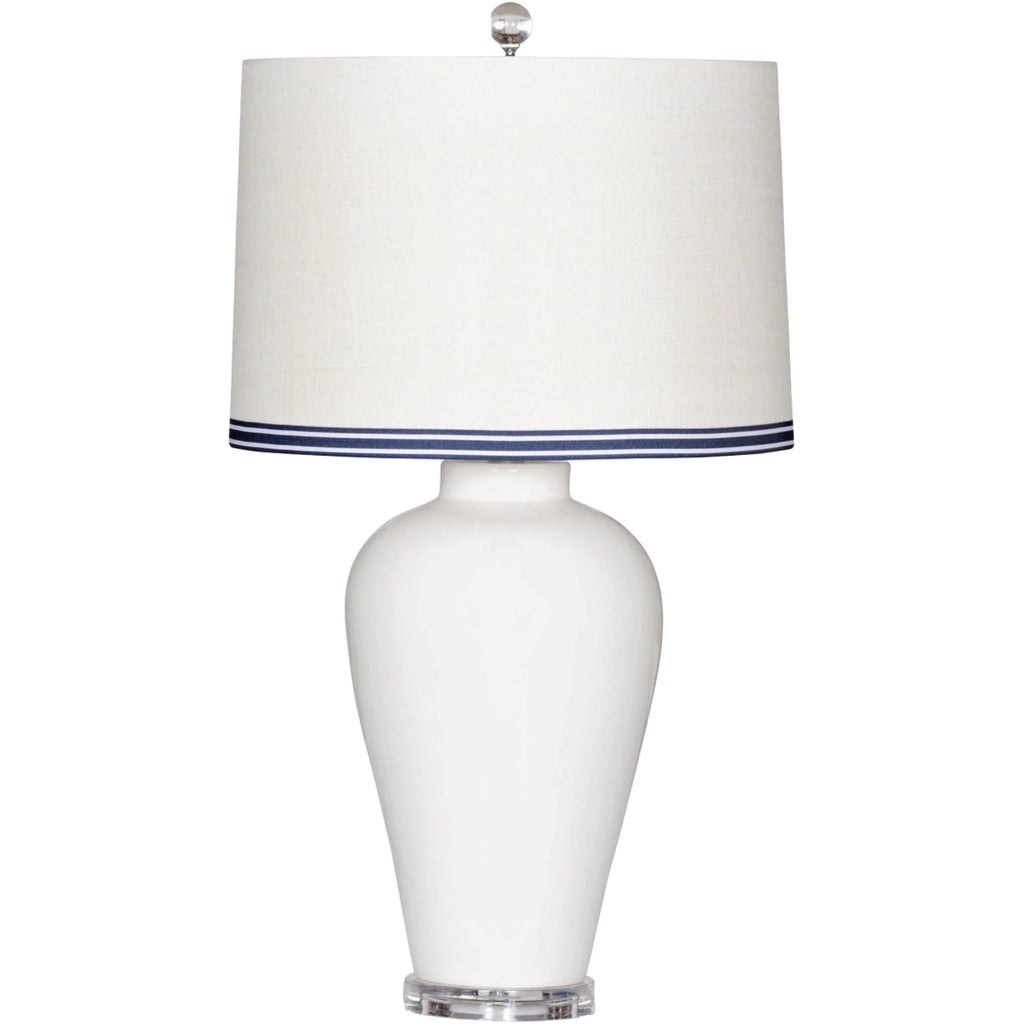 Sea Cliff Rev White Porcelain Table Lamp - Table Lamps - The Well Appointed House