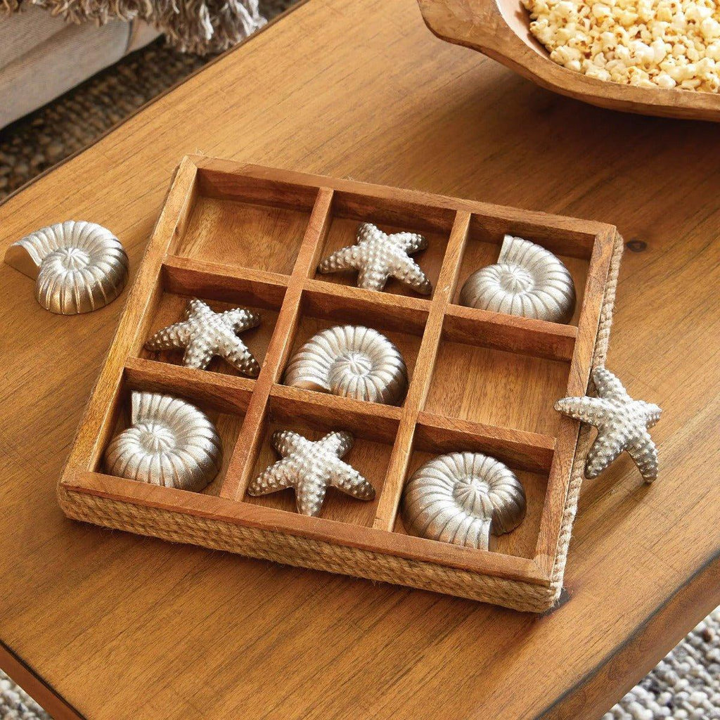 Seashore Tic Tac Toe Game Set - Games & Recreation - The Well Appointed House