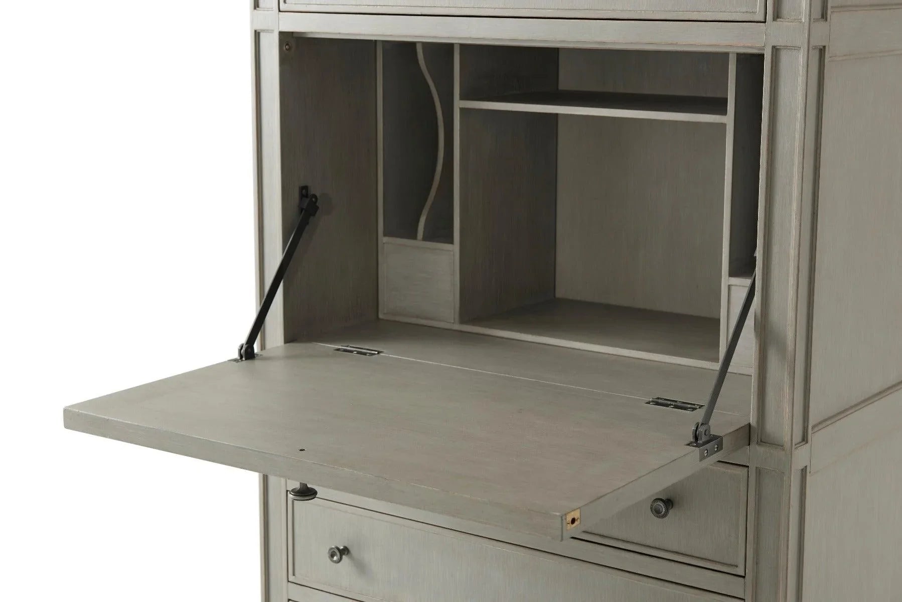 Secretary Cabinet with Fold Out Desk and Drawers The Well