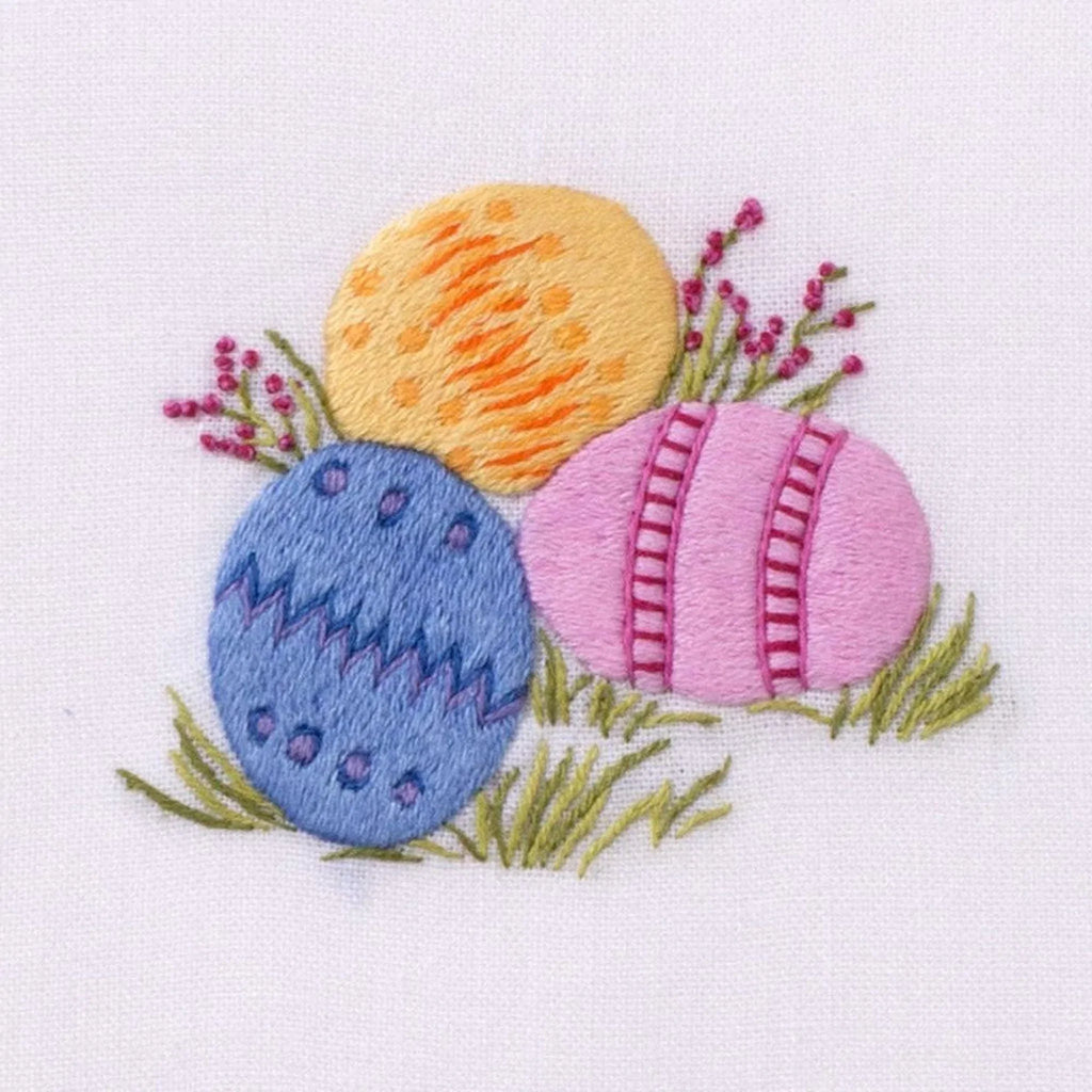 Set of 2 Easter Eggs Hand Towels - Hand Towels - The Well Appointed House