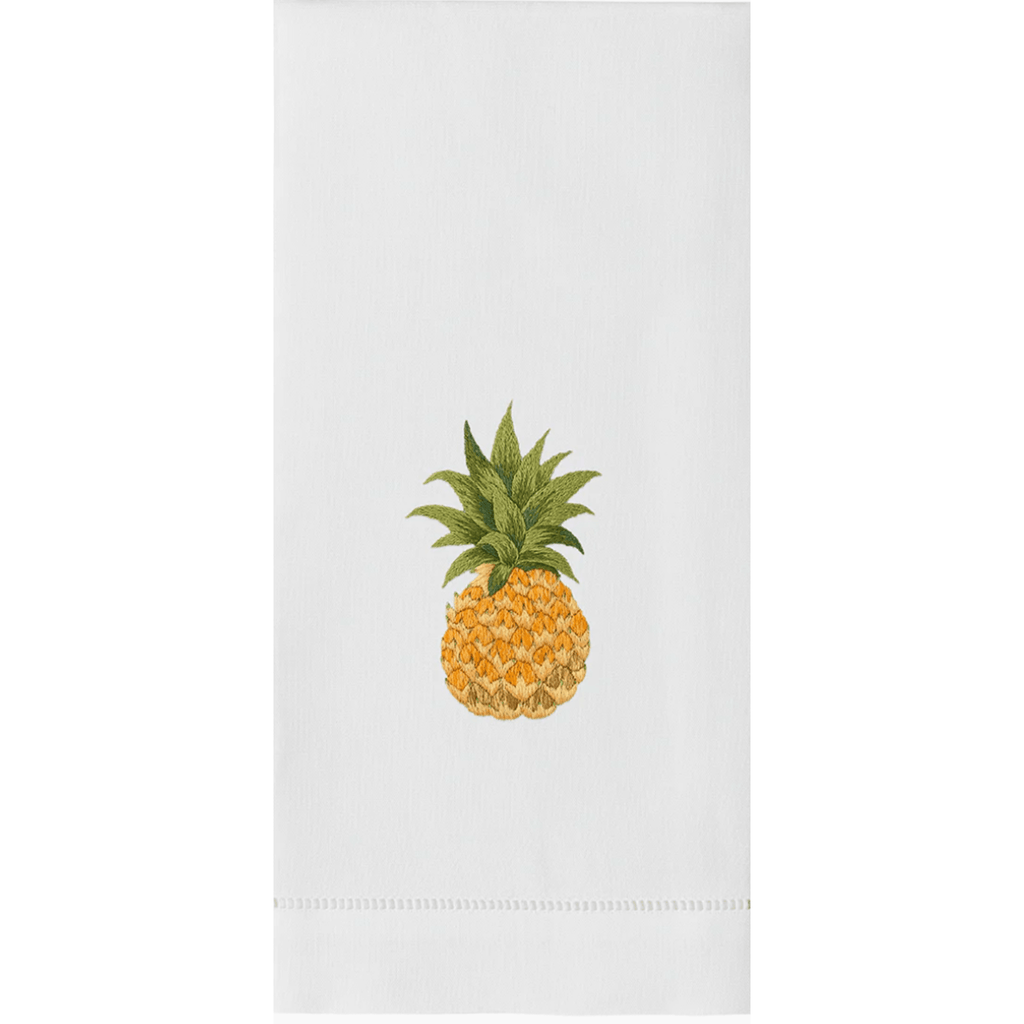 Set of 2 Pineapple Modern Hand Towels - Hand Towels - The Well Appointed House